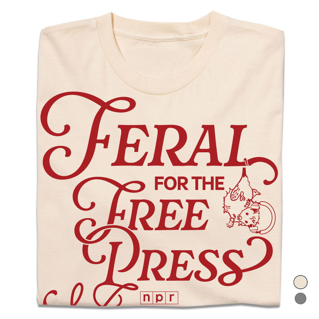 Feral for the Free Press Tee