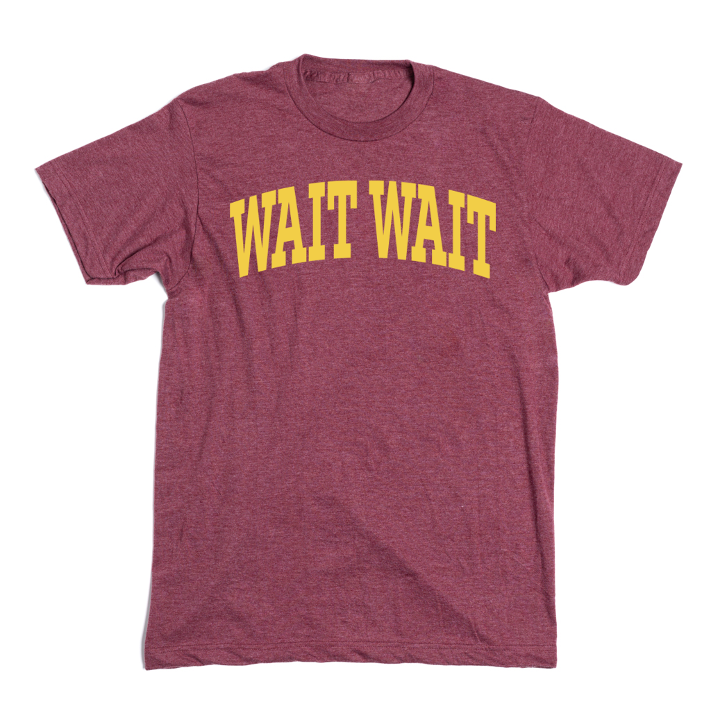 Wait Wait... Don't Tell Me Collegiate Tee