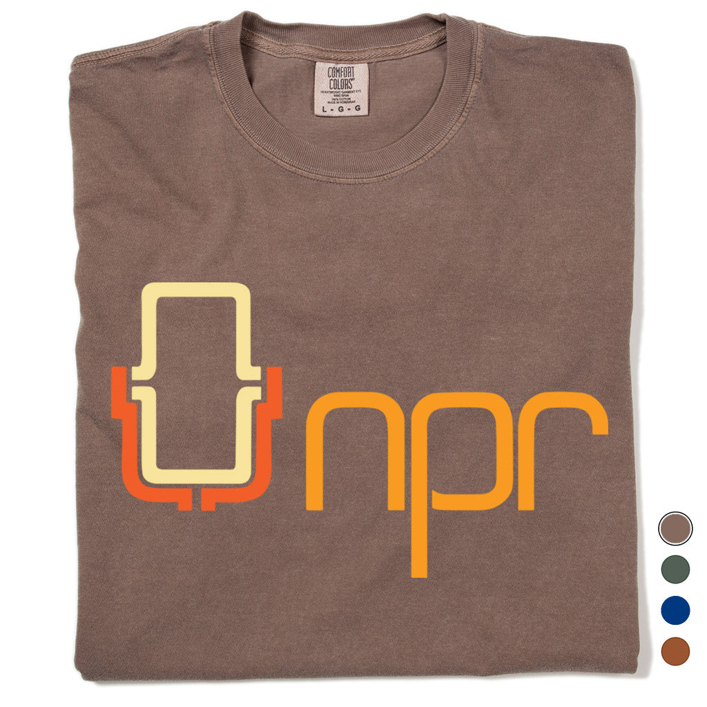 NPR '70s Full Color Logo Tee