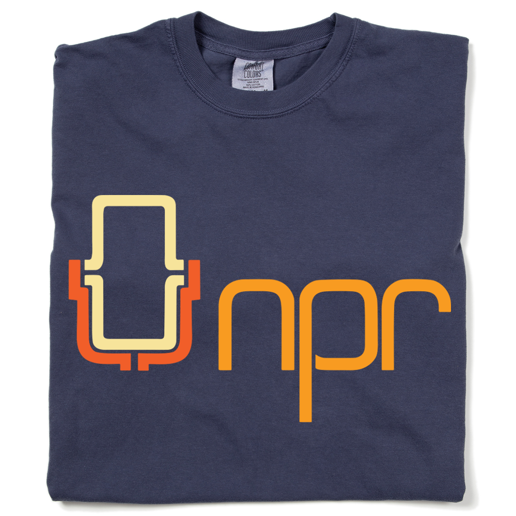 NPR '70s Full Color Logo Tee