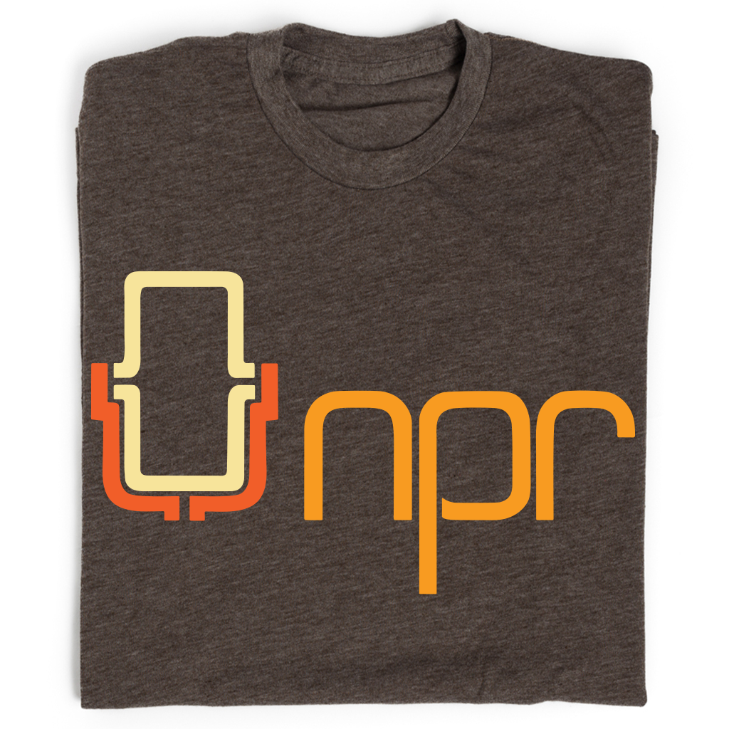NPR '70s Full Color Logo Tee