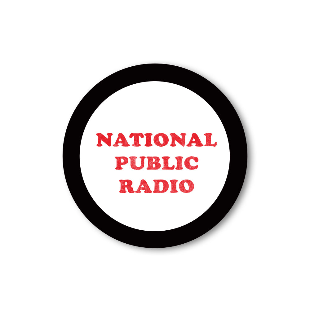 NPR Cooper Red & Black Sticker