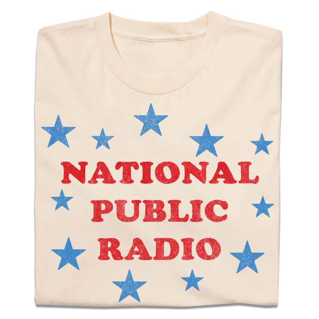 NPR Cooper 2-Color Stars Tee