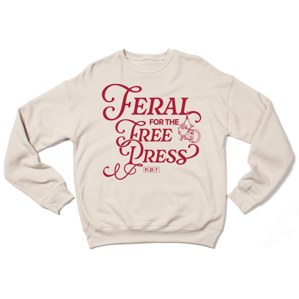 Feral for the Free Press Crewneck Sweatshirt