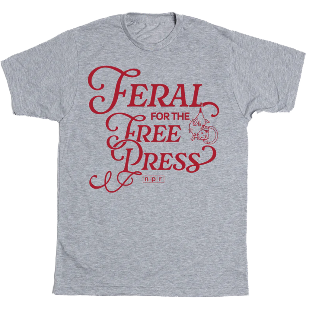 Feral for the Free Press Tee