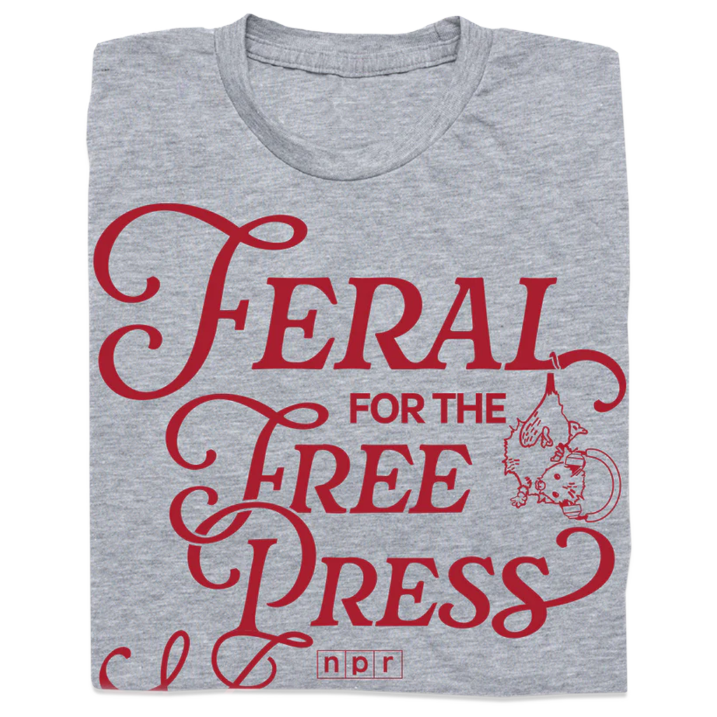 Feral for the Free Press Tee