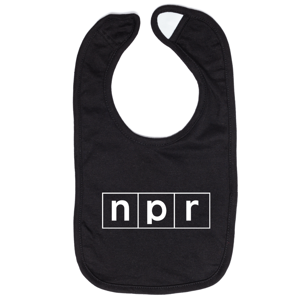 NPR Logo Onesie Bib