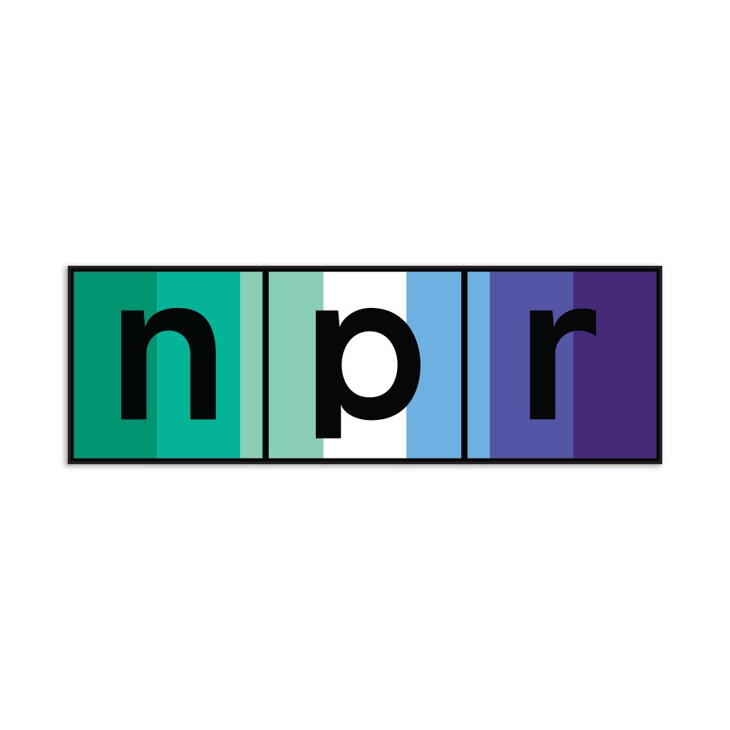 NPR Gay Logo Sticker