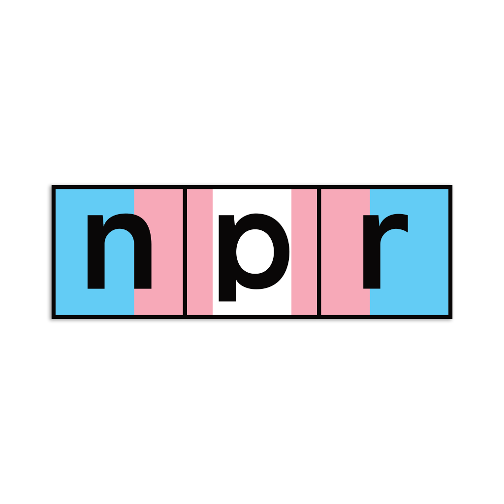 NPR Trans Logo Sticker