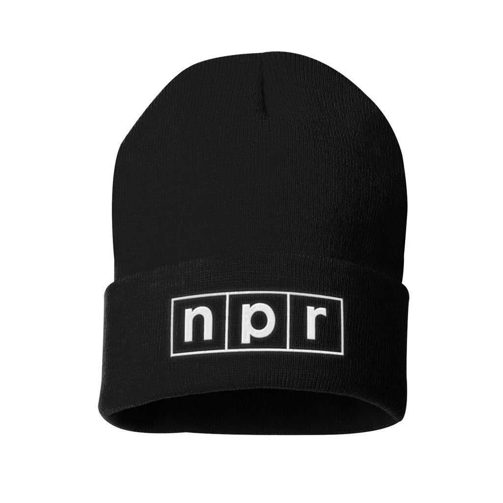 NPR Single-Color Logo Beanie