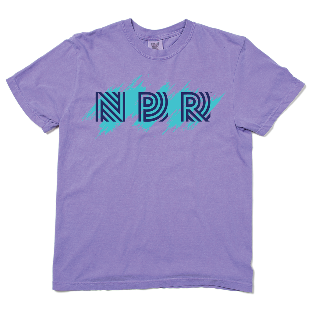 NPR 90s Brushstroke Logo Garment-Dyed Shirt