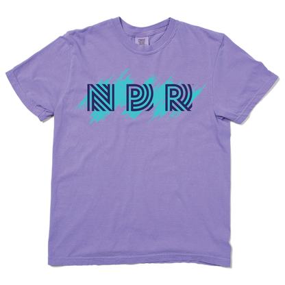 NPR 90s Brushstroke Logo Garment-Dyed Shirt