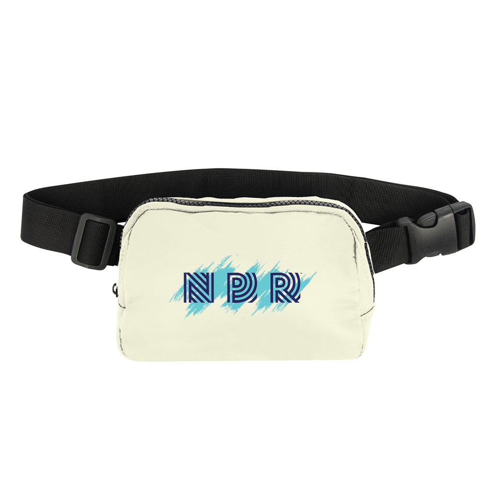 NPR 90s Brushstroke Fanny Pack