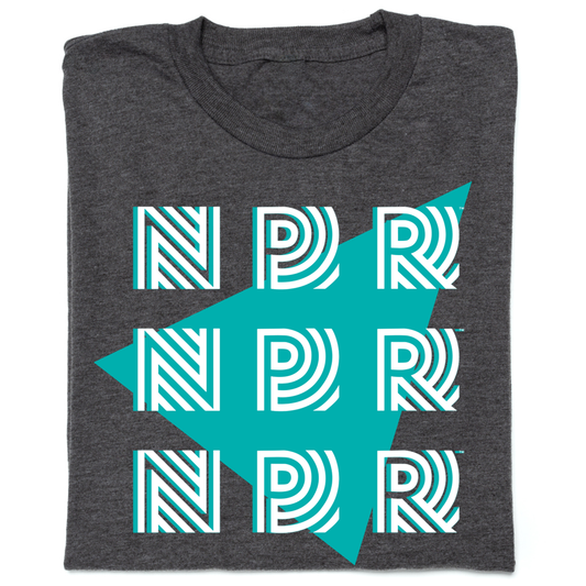 NPR 90s Triangle Logo Shirt