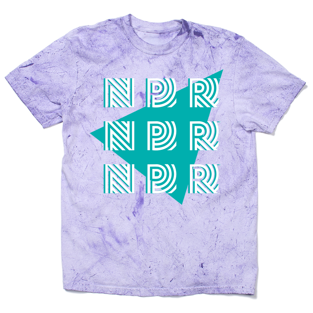 NPR 90s Triangle Logo Garment-Dyed Shirt