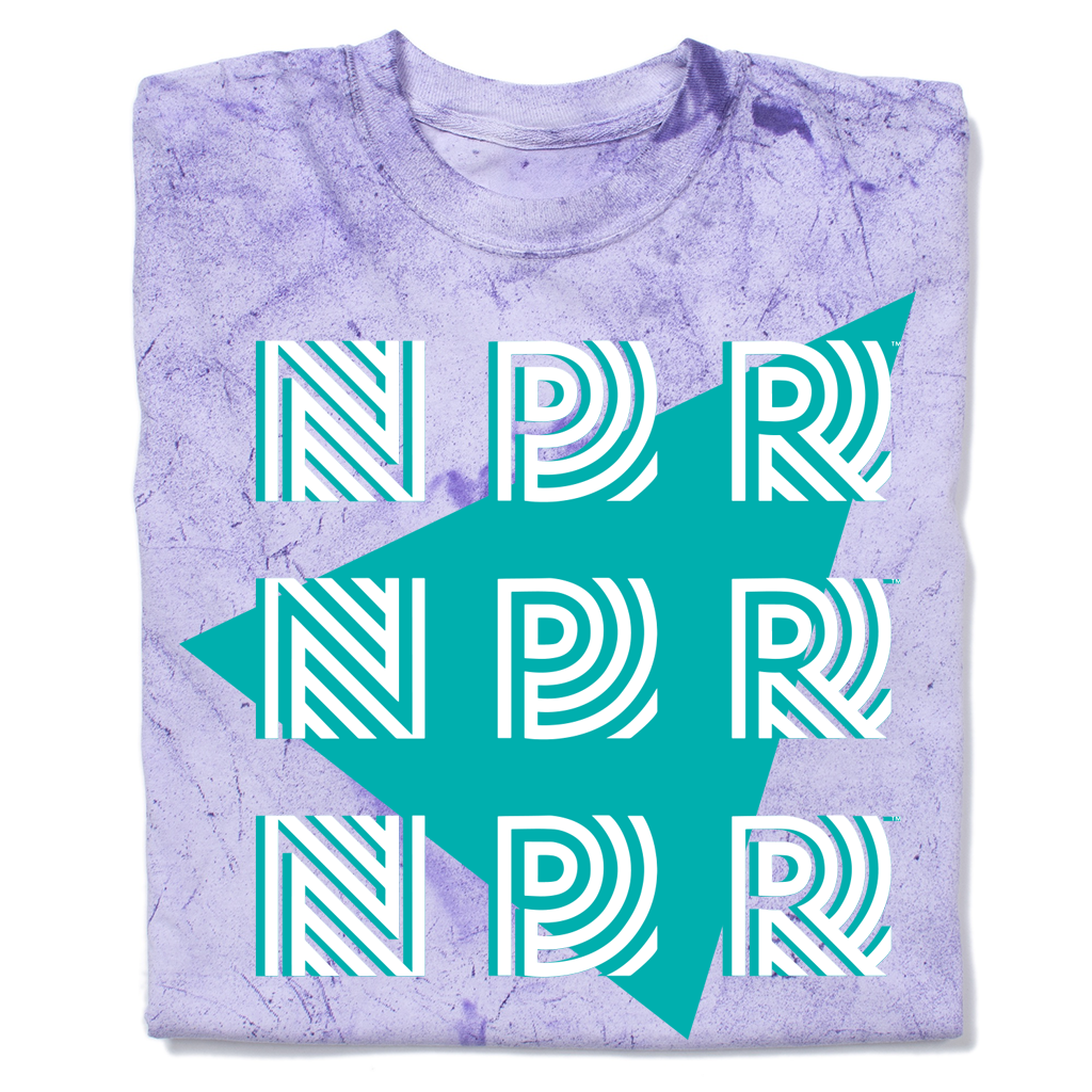 NPR 90s Triangle Logo Garment-Dyed Shirt
