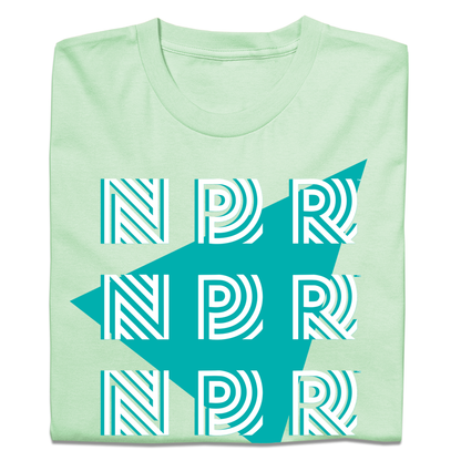 NPR 90s Triangle Logo Shirt