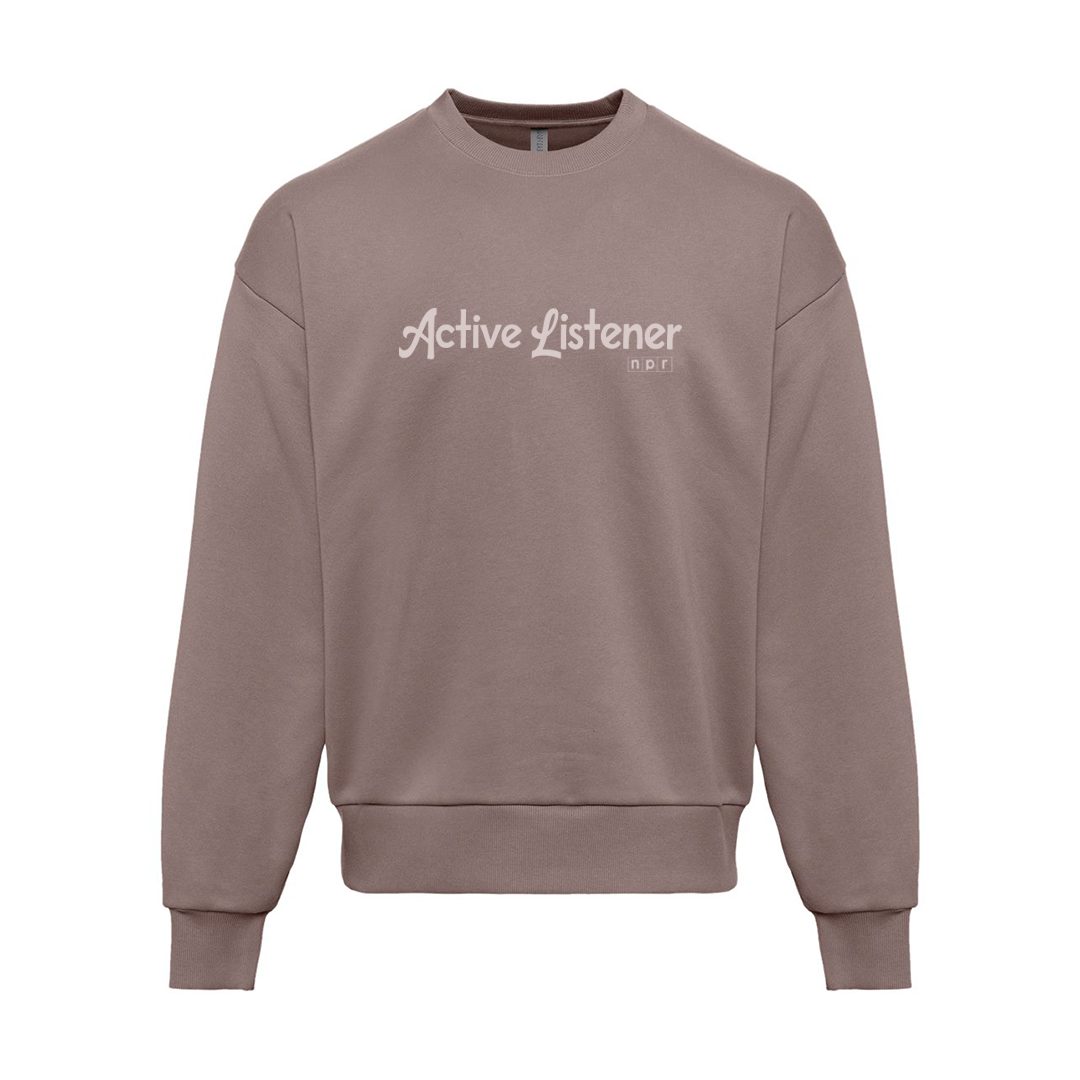 Active Listener Crewneck Sweatshirt