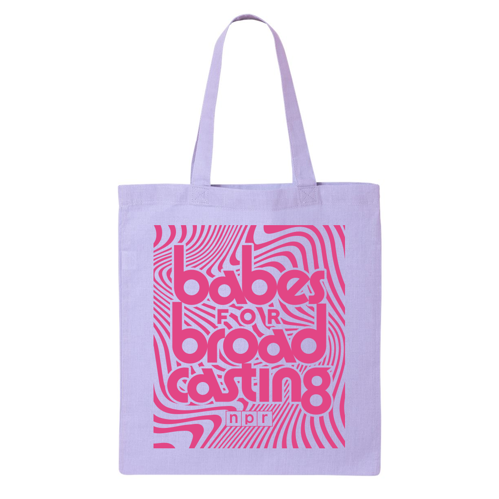 Babes For Broadcasting Tote Bag