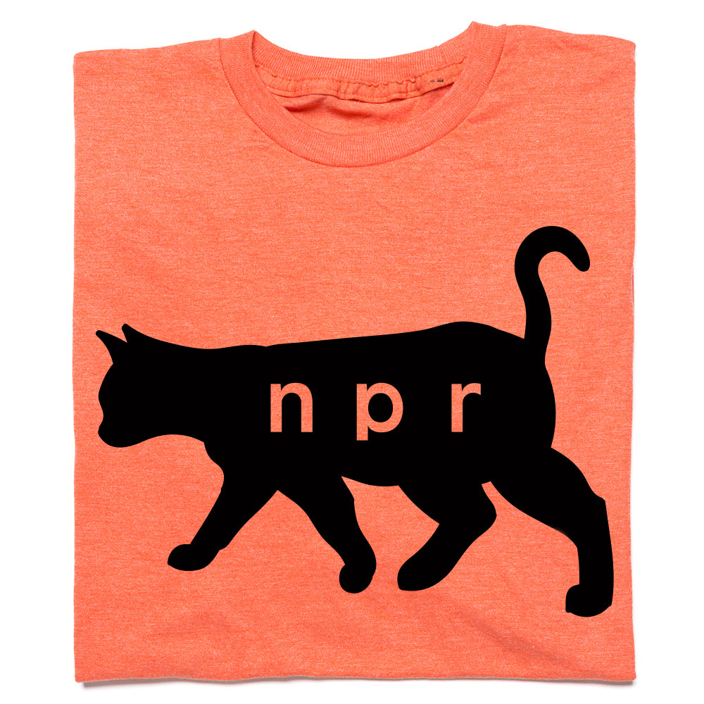 NPR Black Cat Logo Limited Edition Tee