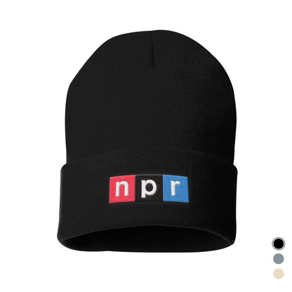 NPR Full-Color Logo Beanie