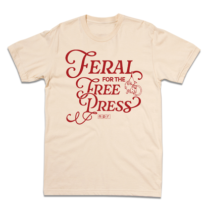 Feral for the Free Press Tee