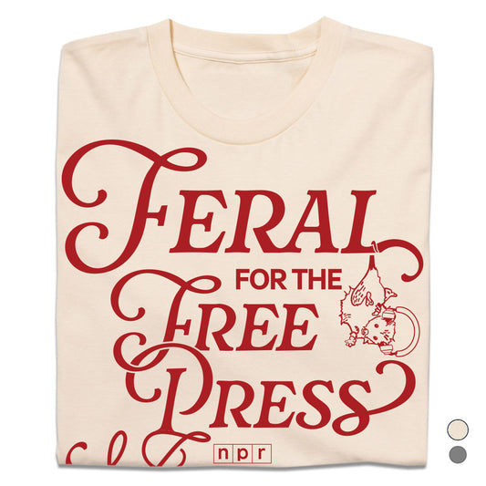 Feral for the Free Press Tee