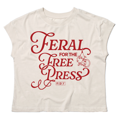 Feral for the Free Press Vintage Wash Women's Tee