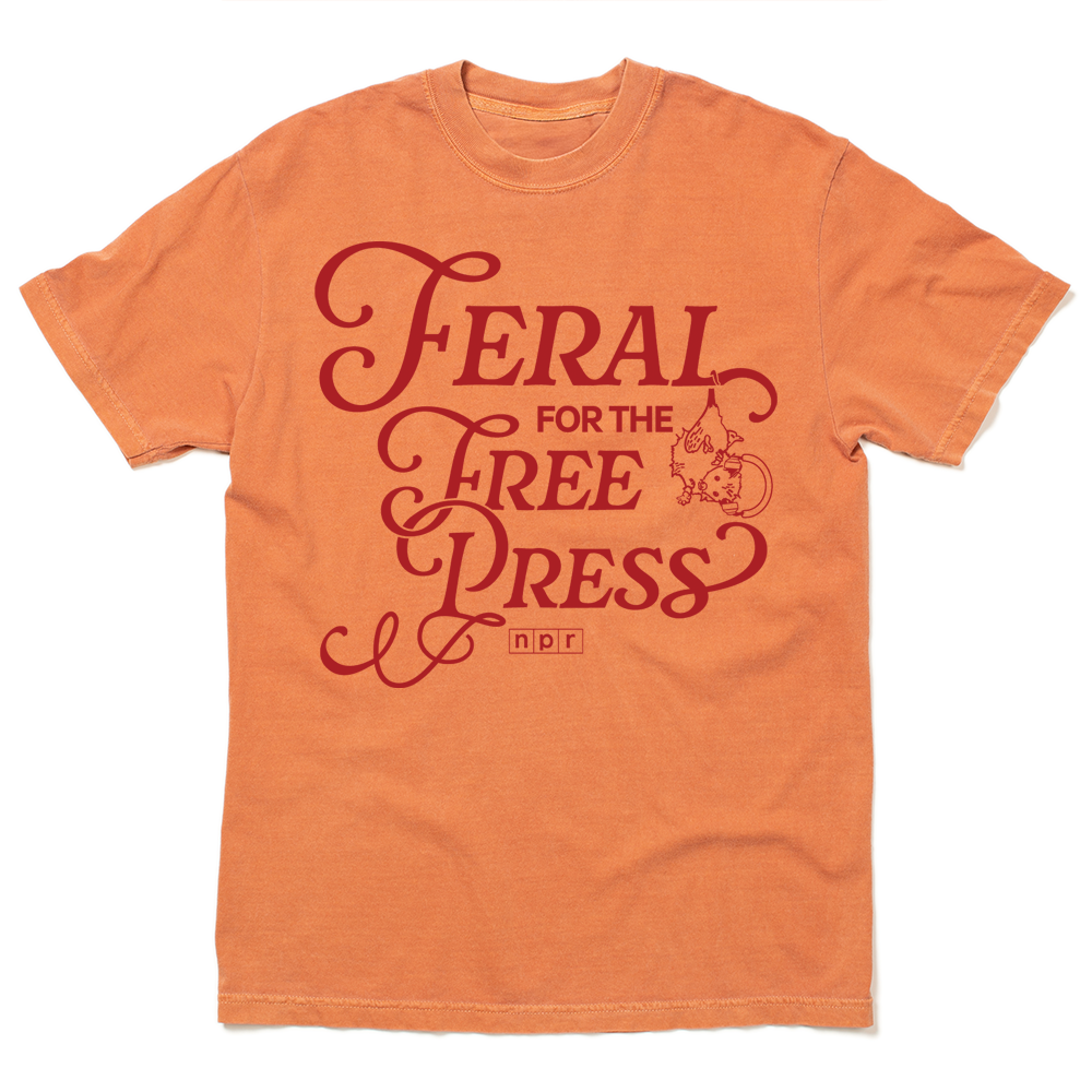 Feral for the Free Press Garment Dyed Tee