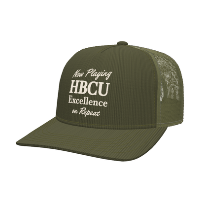 HBCU Excellence: Now Playing on Repeat Courduroy Trucker Cap