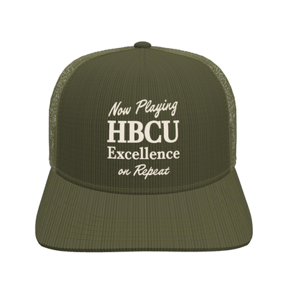 HBCU Excellence: Now Playing on Repeat Courduroy Trucker Cap