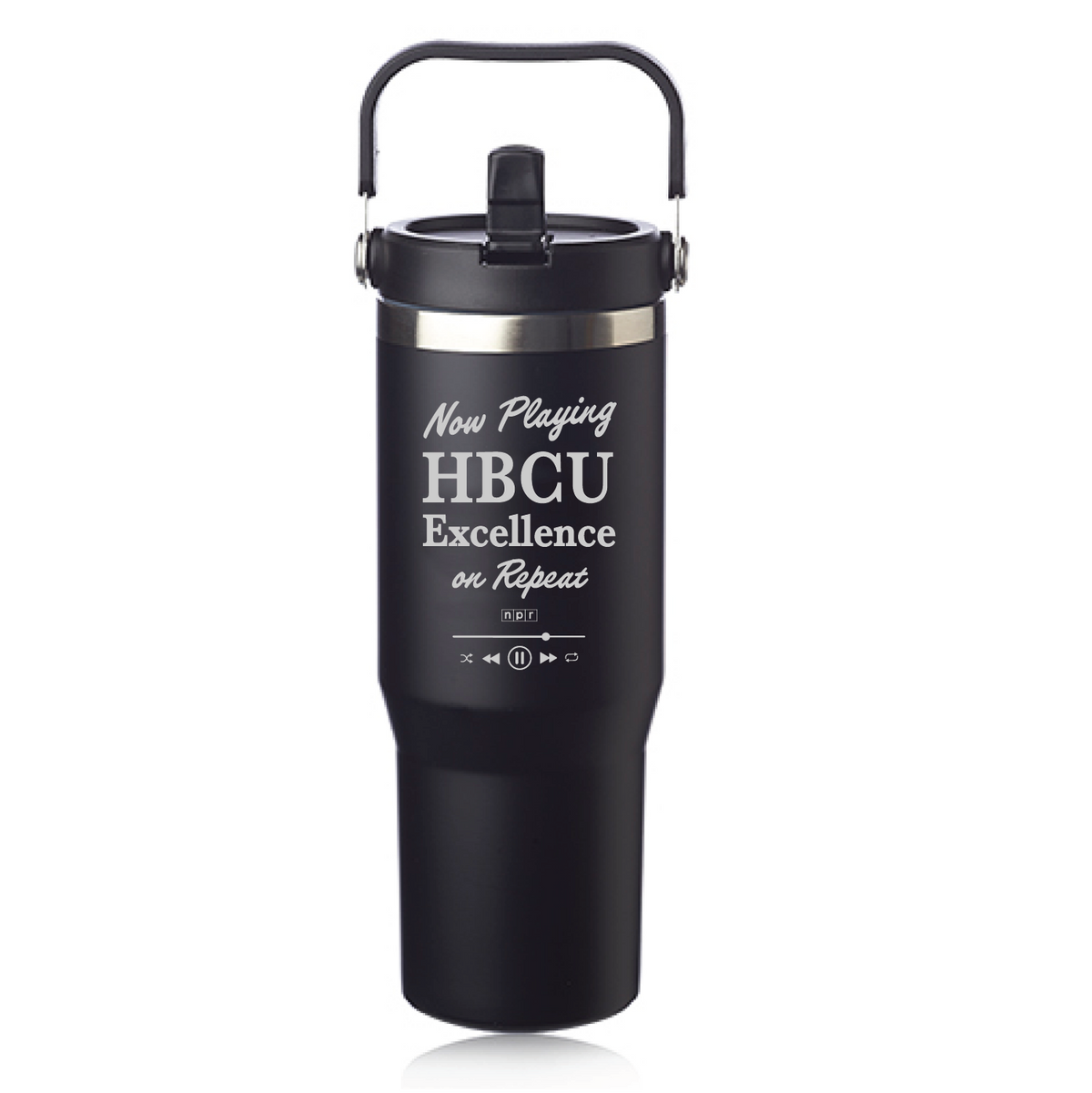 *Pre-Order* HBCU Excellence: Now Playing on Repeat Stainless Travel Mug