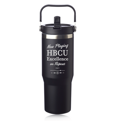 *Pre-Order* HBCU Excellence: Now Playing on Repeat Stainless Travel Mug