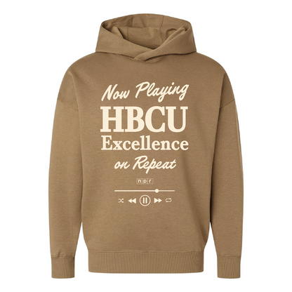 *Pre-Order* HBCU Excellence: Now Playing on Repeat Hooded Sweatshirt