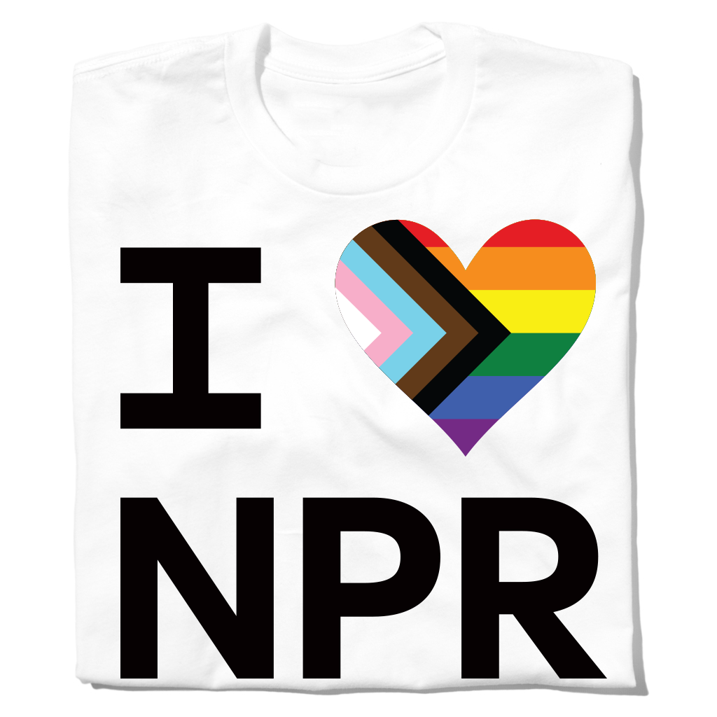 I Pride Heart NPR Shirt