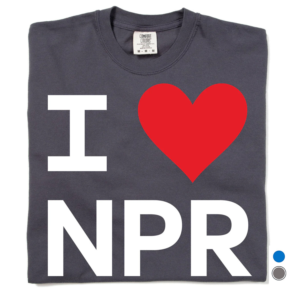 I Heart NPR Tee