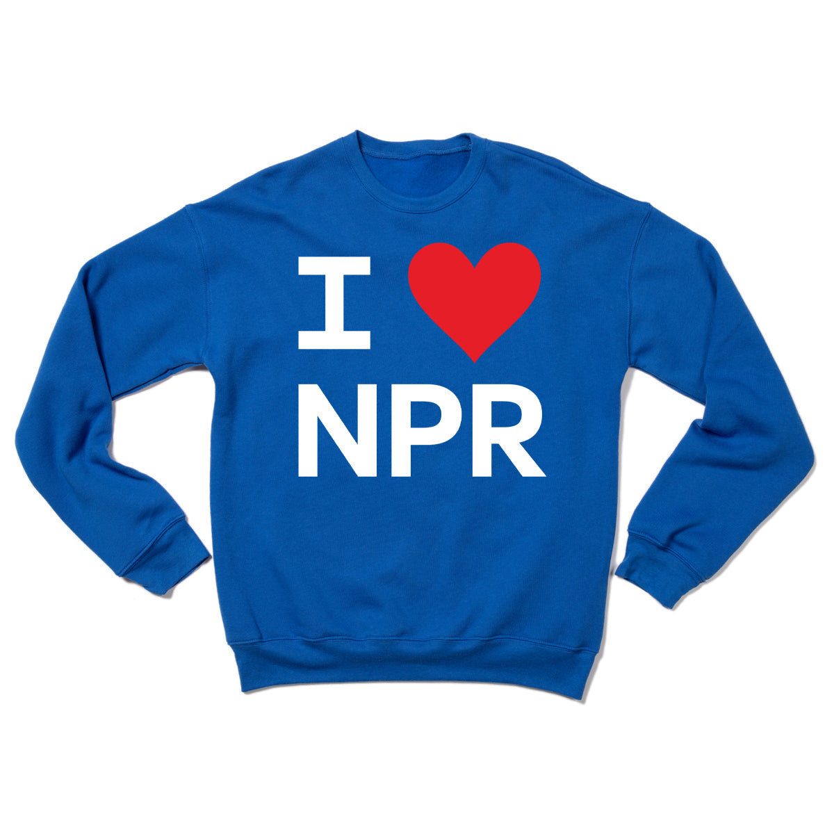 I Heart NPR Crewneck Sweatshirt