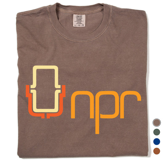 NPR '70s Full Color Logo Tee