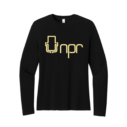 NPR '70s Mic Logo Women's Long Sleeve Tee