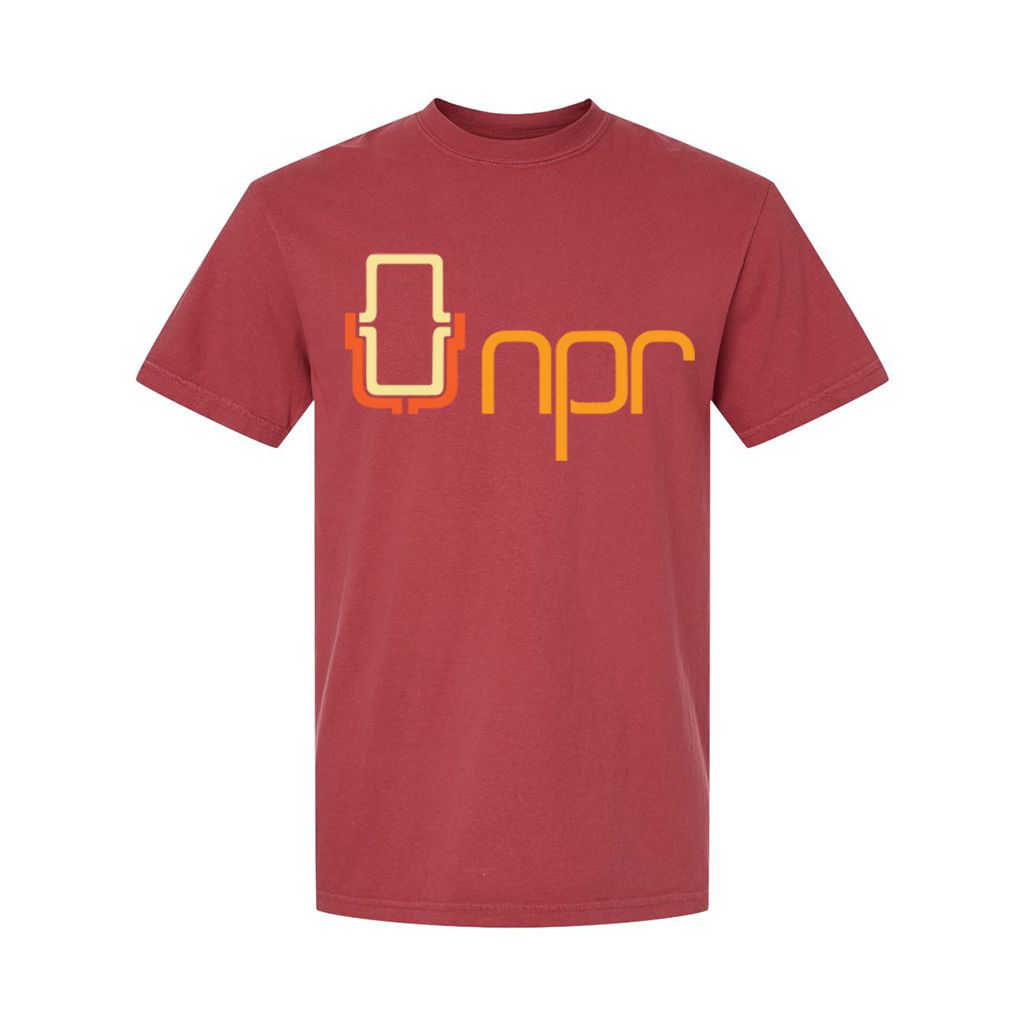NPR '70s Full Color Logo Garment-Dyed Tee