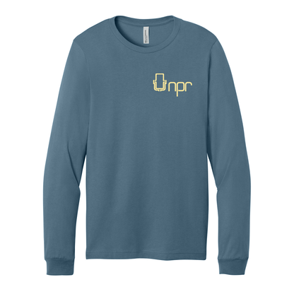 NPR '70s Mic Pocket Logo Long Sleeve Tee