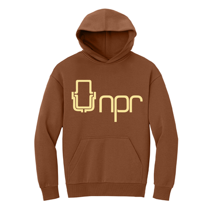 NPR '70s Mic Full Color Logo Hooded Sweatshirt