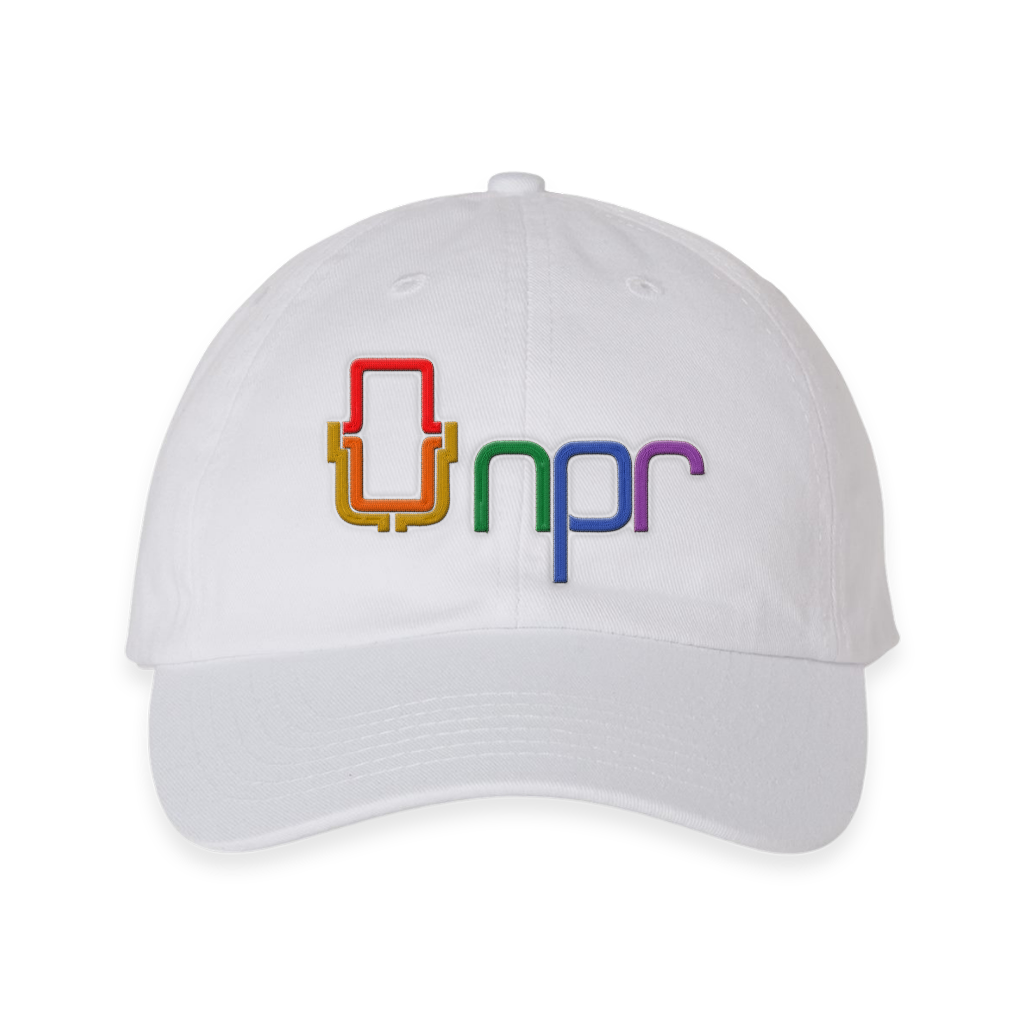 NPR 1970s Pride Logo Dad Hat
