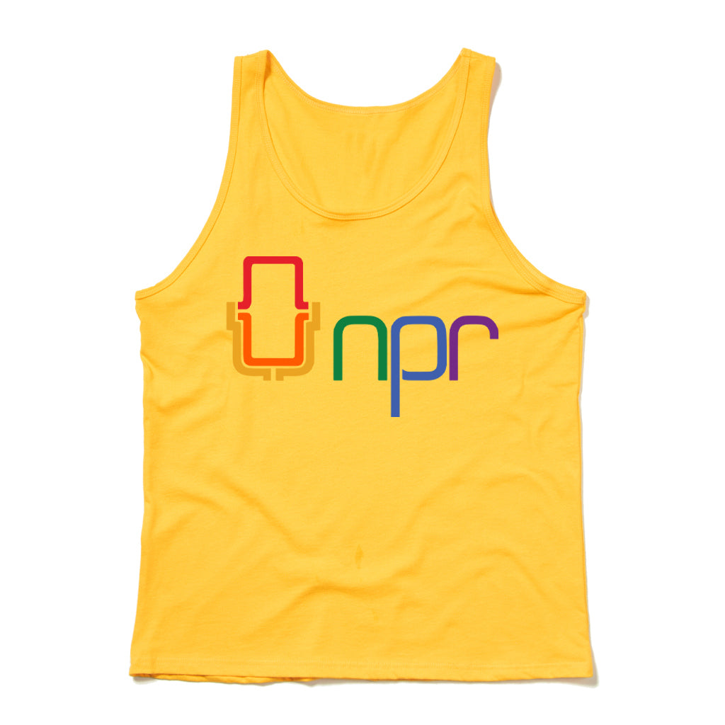 NPR Pride 70s Logo Tank Top