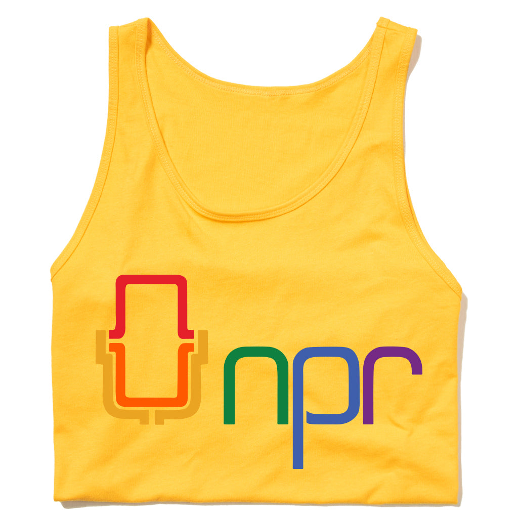 NPR Pride 70s Logo Tank Top