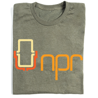 NPR '70s Full Color Logo Tee