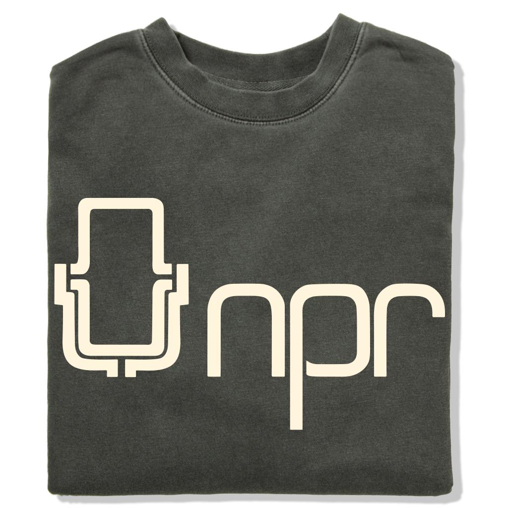 NPR '70s Logo Crewneck Sweatshirt