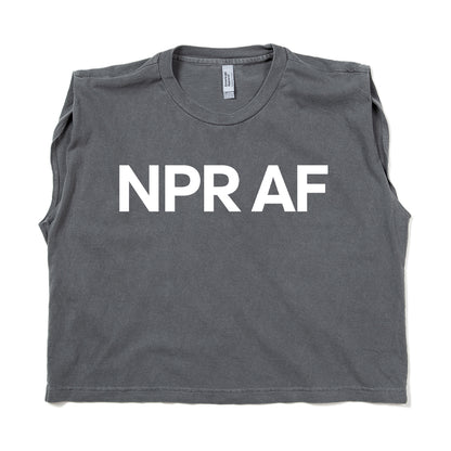 NPR AF Muscle Crop Women's Tee