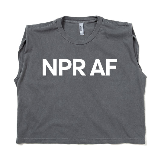 NPR AF Muscle Crop Women's Tee