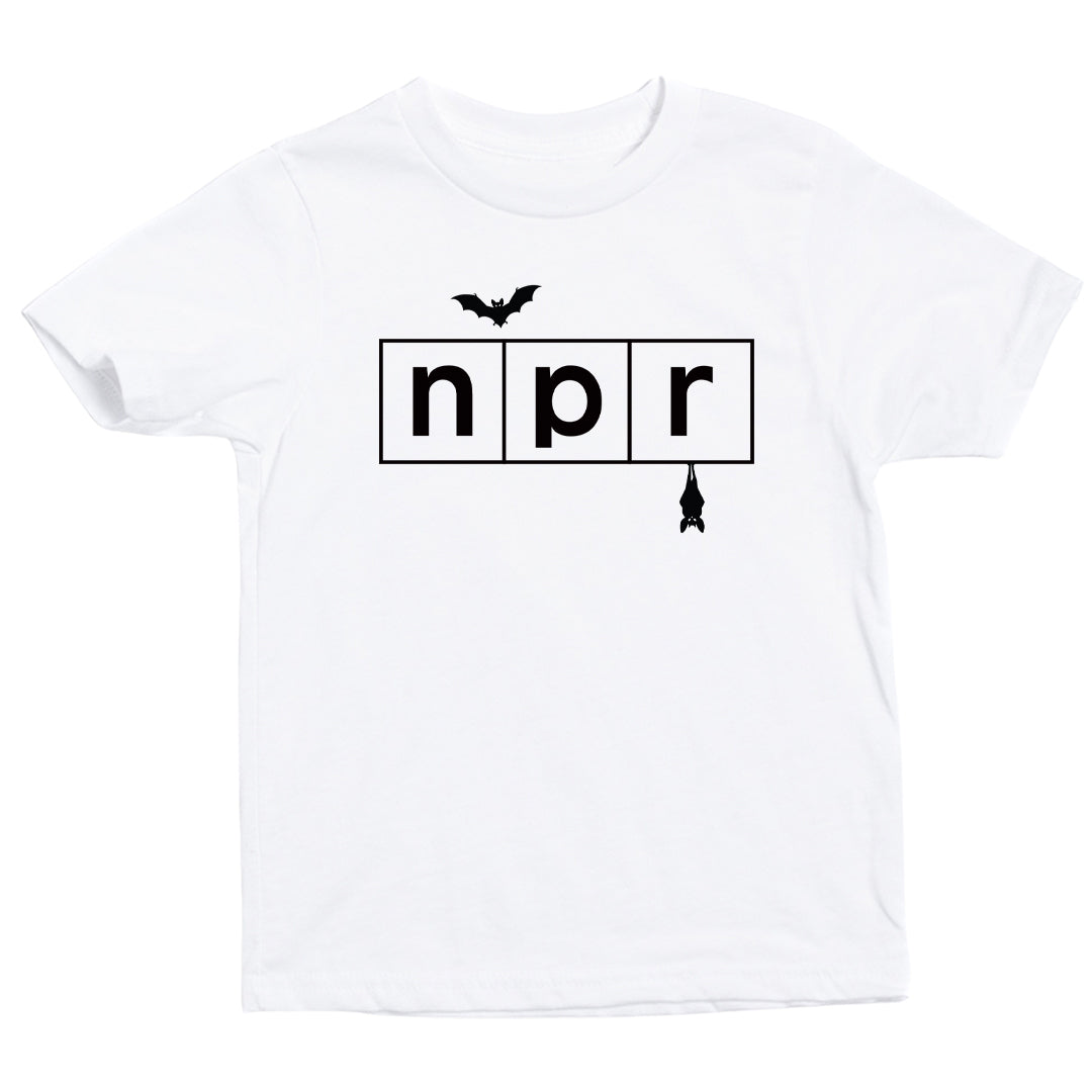 NPR Bats Logo Kids Tee
